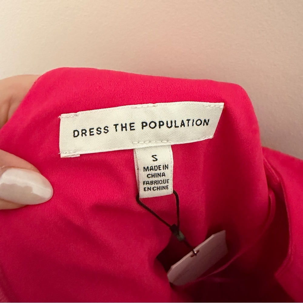 Dress The Population Jordan Dress Pink Maxi - Picture 5 of 8